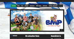 Desktop Screenshot of bmp-band.de